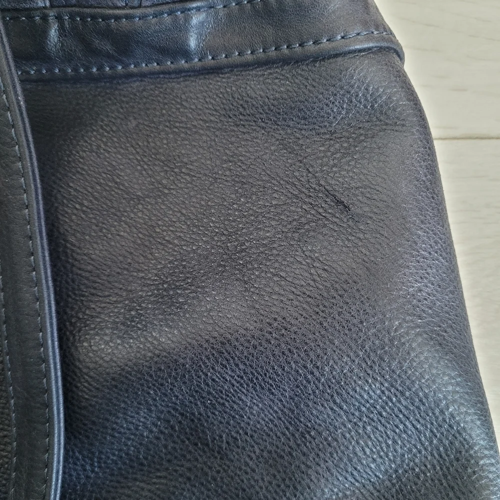 Authentic Soft Italian Leather Drawstring Backpack - Picture 8 of 15